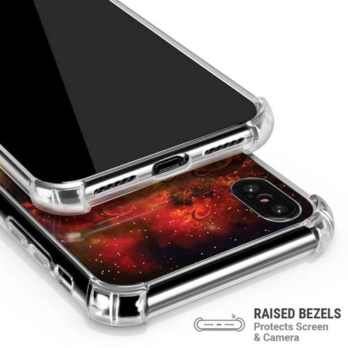 StockTrek Colorful Nebulae and Interstellar Matter iPhone XS Max Clear Case